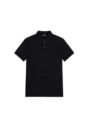 Kavio Guy Black Short Sleeve Cotton Collared Polo Shirt Men's Size XL